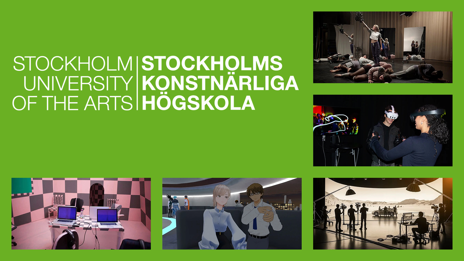 flera mildare med filmsituationer