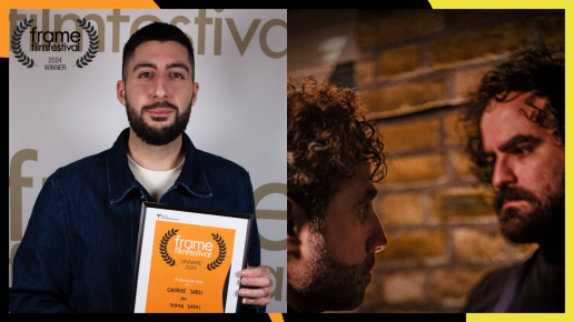 porträtt med diplom