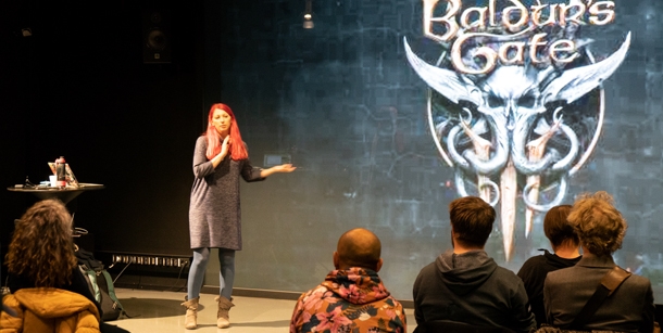 Charlene Putney föreläser