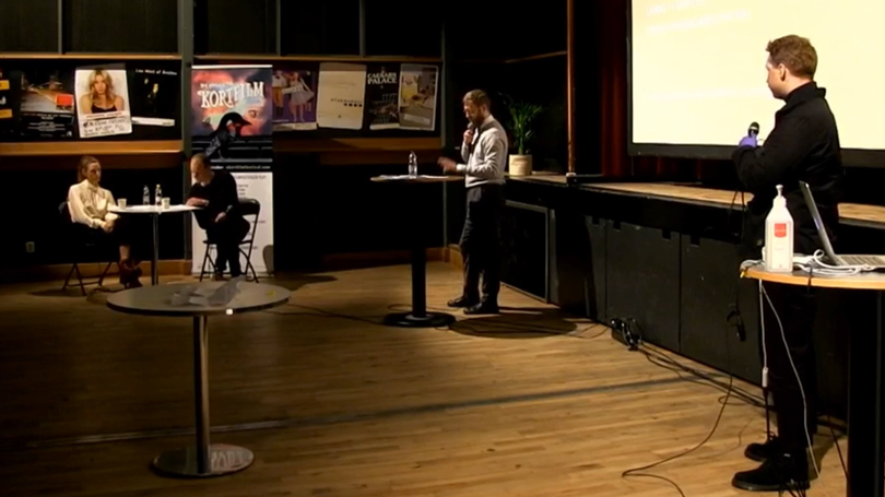 Erik pitchar i Uppsala