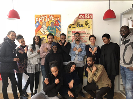 Deltagarna på CinemAfricas filmworkshop 2018. Foto: Theresa Traore Dahlberg