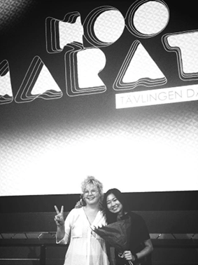 Jenny och Nanxi (Foto: Jakob Mårtensson)