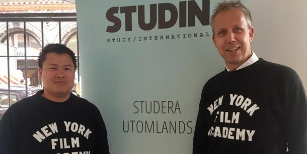 Quang och Jan från Studin