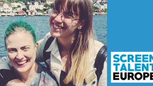 Två deltagare på båt