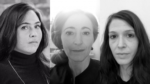 Kollage av Maria Elena Guerra Aredal, Meira Ahmemulic och Caroline Gustavsson.