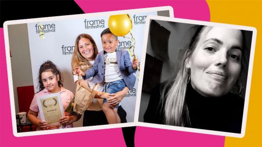 porträtt Lisa med sina skådespelare