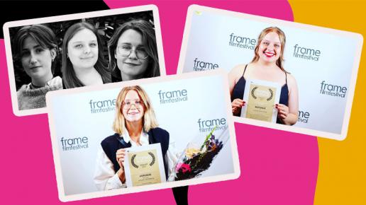 porträtt Therese Karlsson, Evelina Jacobsson och Eva Malmberg